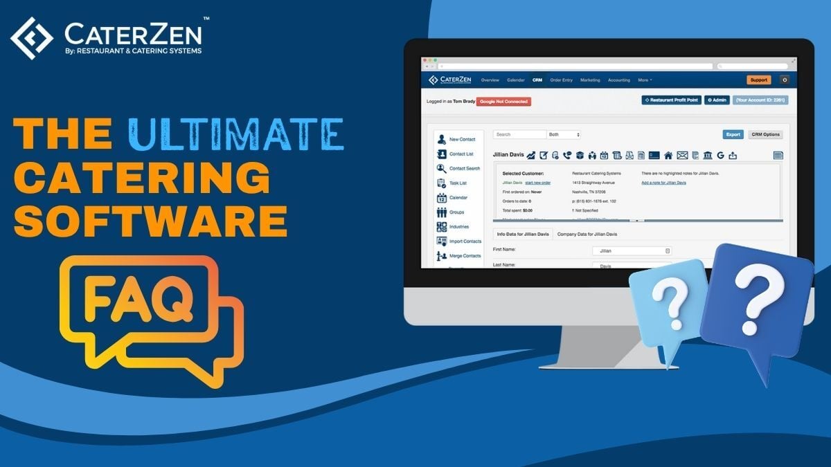 catering software faq