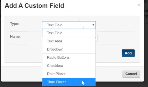 custom lead gen form catering software