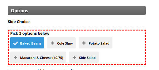 catering software feature multiplicity