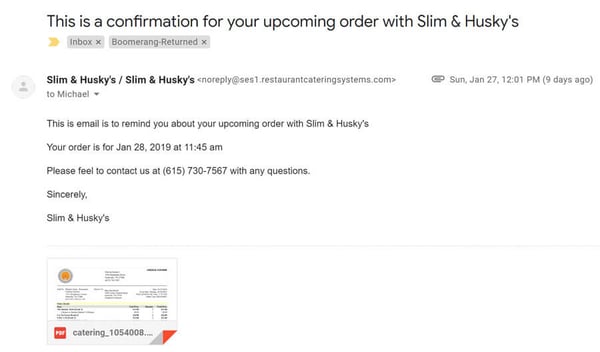 order-confirmation-email-catering-software