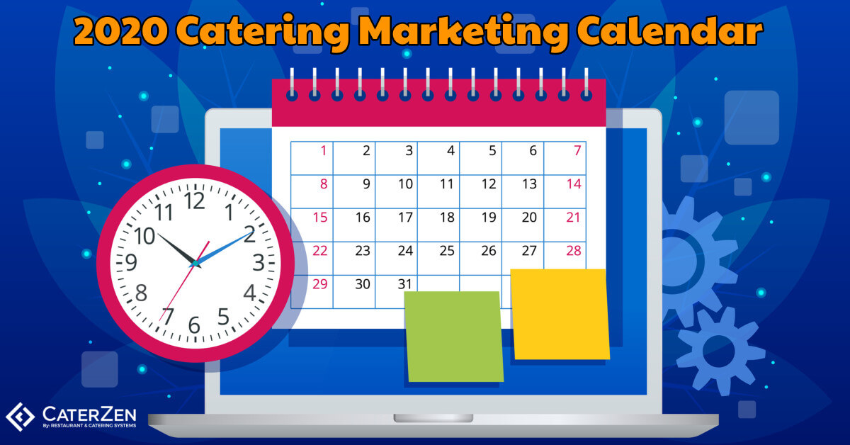 catering marketing calendar