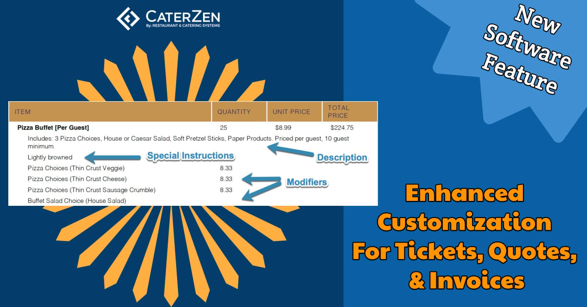 enhanced customization for tickets