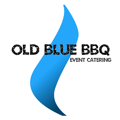 old blue bbq