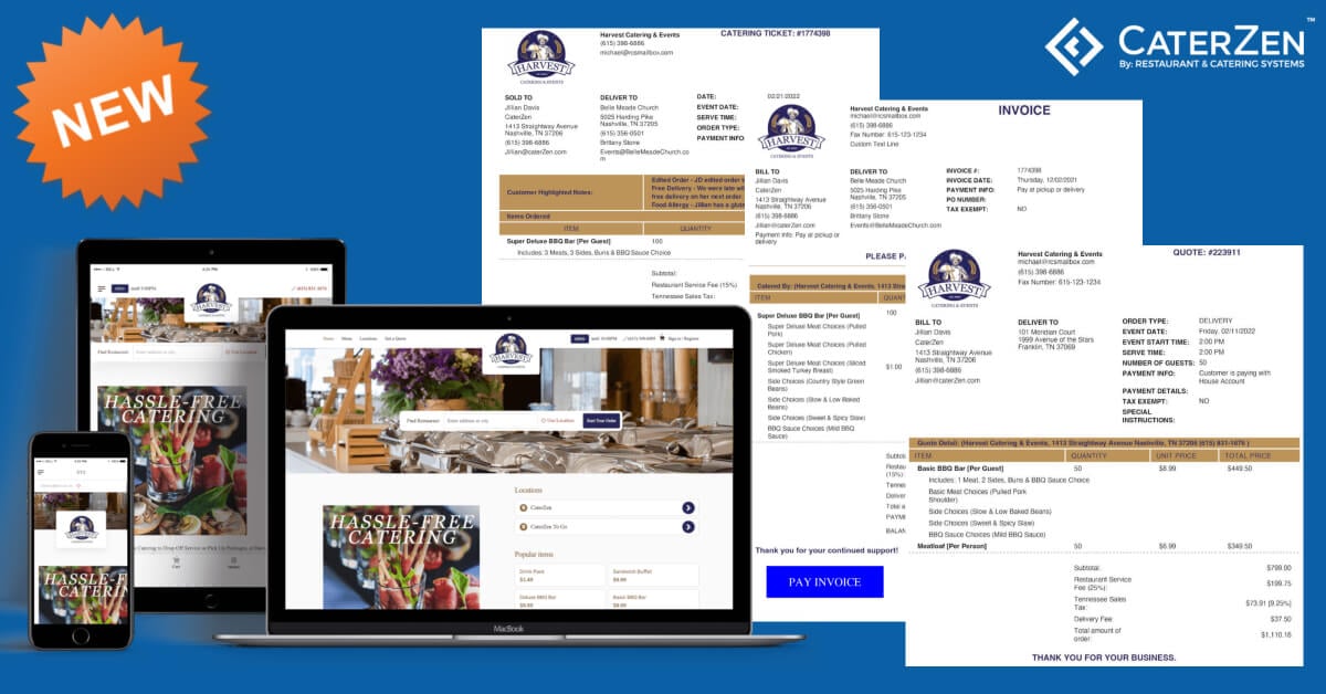 online-ordering-catering-templates