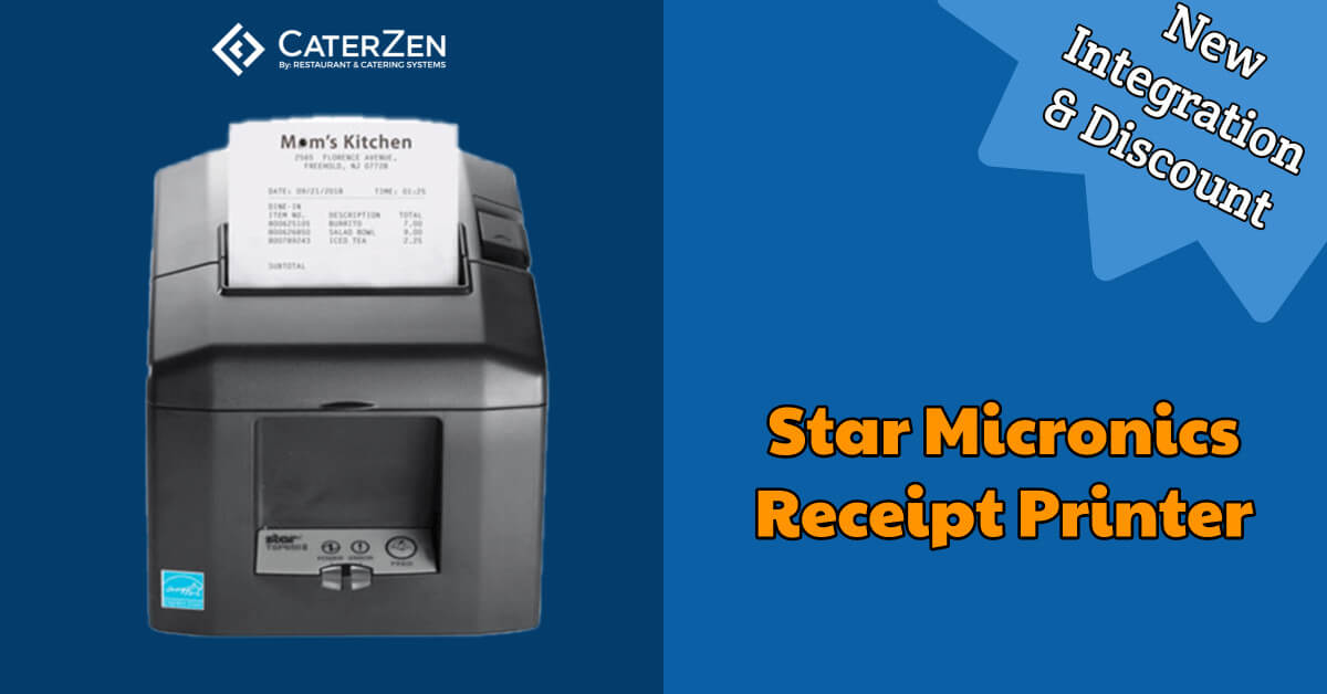 catering receipt printer integration