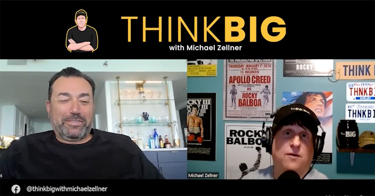 think big podcast screenshot with michael attias